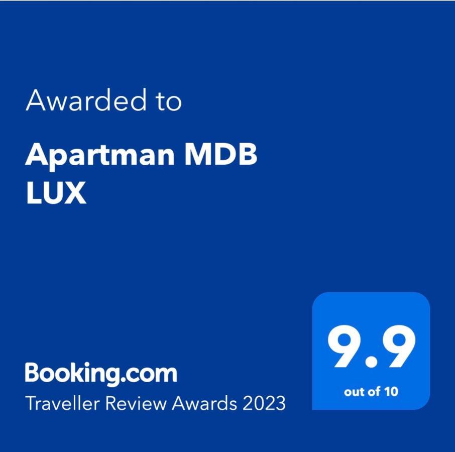 Apartman Mdb Lux Суботиця Екстер'єр фото