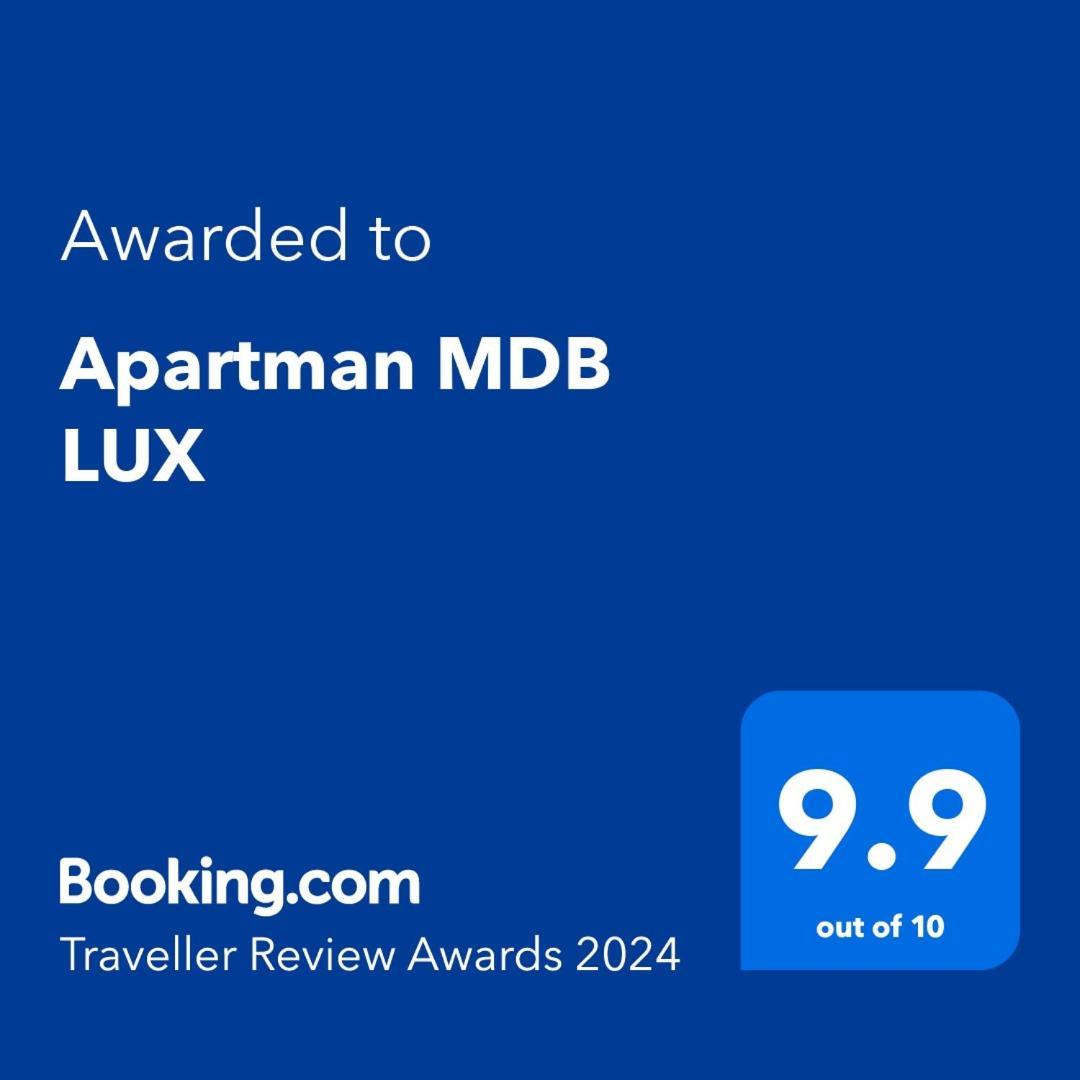 Apartman Mdb Lux Суботиця Екстер'єр фото